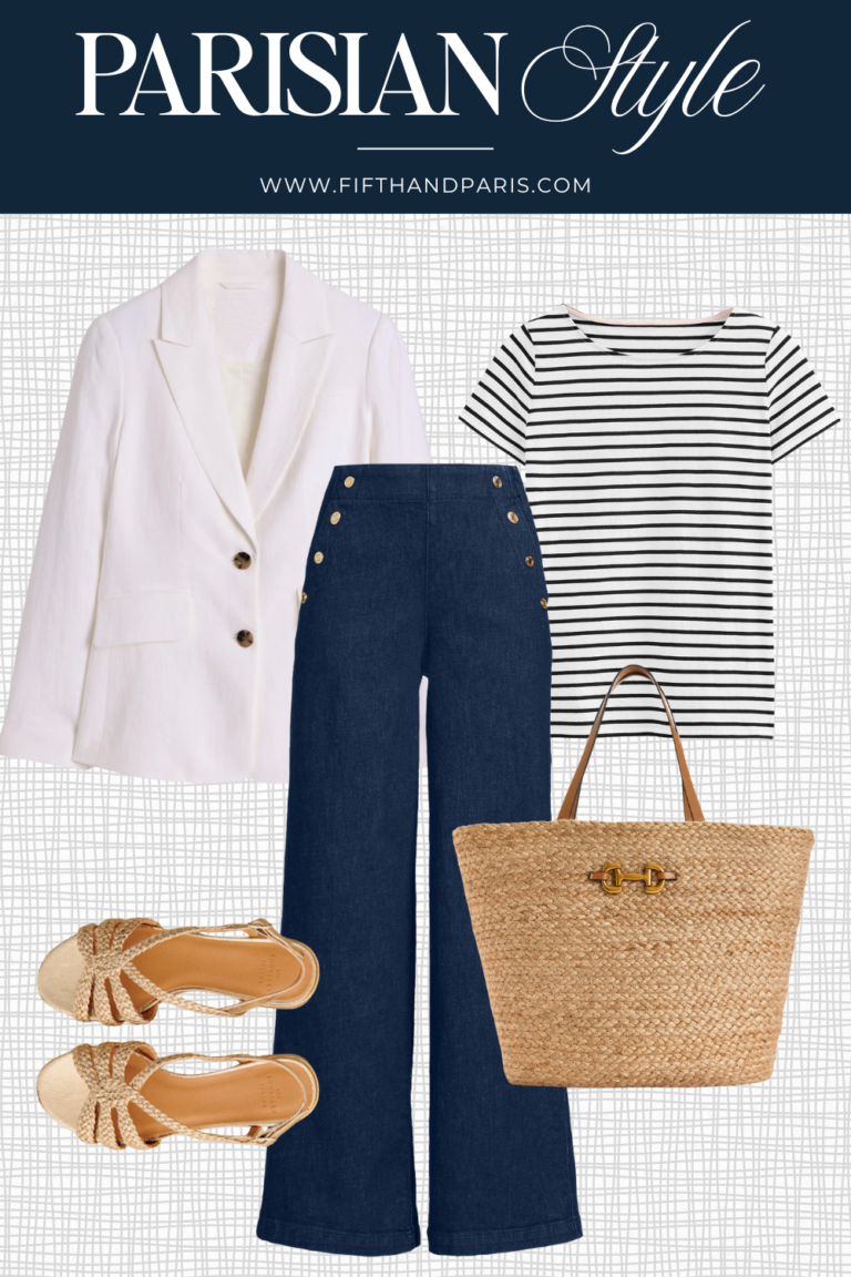 Parisian Style French Fashion Classic Style for Women Fifth and Paris Spring Style, savoir saturday