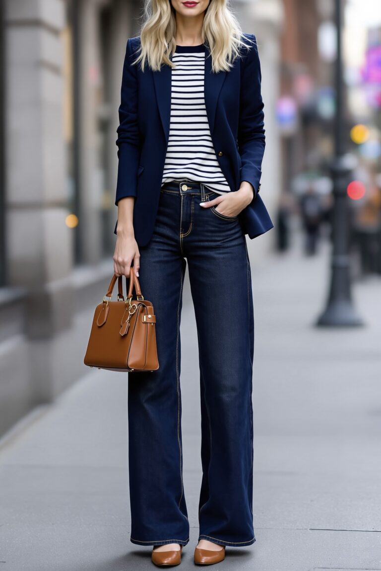 What to wear in NYC fall outfits for women over 40