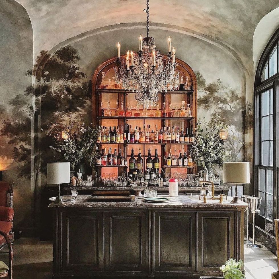 Le Coucou dining room in SoHo, a charming French spot among top NYC romantic restaurants.