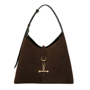 Fifth and Paris 22 Brown suede hobo bag fall accessory what to wear