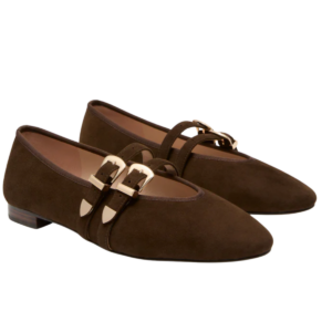 Fifth and Paris 23 Brown leather loafers fall shoes women what to wear